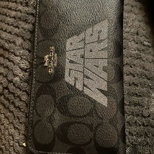 Coach Black Star Wars Wallet